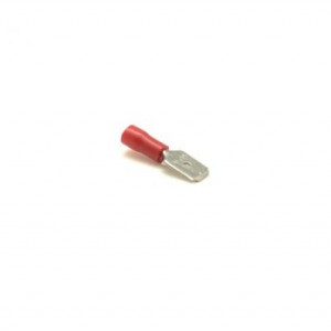 Papuci electrici izolati tata rosu 6,3mm 100b/Punga
