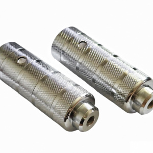Peguri argintii pentru BMX, 110mm, 2 buc / set