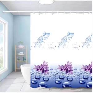 Perdea dus BLUE WATER 180x200cm
