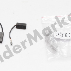 Perii colectoare carbuni motor 6 x 8 x 16.5 10 buc/set - Img 2