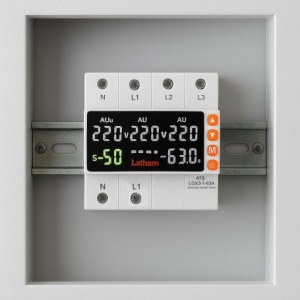 Protectie automata trifazata 63A - ATS, comutator automat de transfer cu faza prioritara / LGX3-1-63A - Img 6