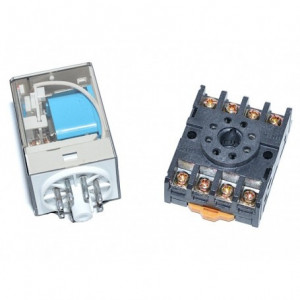 Releu Industrial 12V – DC / 8P Cu Soclu - Img 2