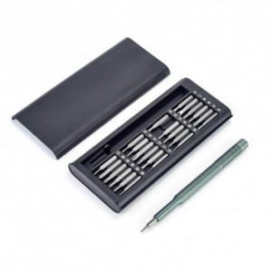 Set surubelnita de precizie cu biti 24 în 1