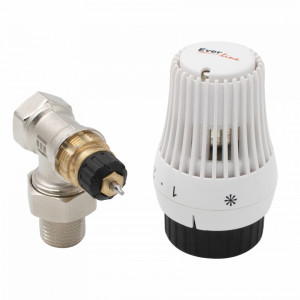Set termostatic cuplare rapida 1/2" pentru radiator