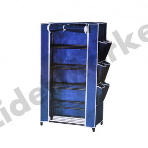 Suport de pantofi pe 5 rafturi 110 x 35 x 60 cm