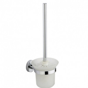 Suport perie WC sticla fixare perete Stylish