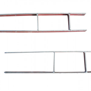 Suport stalp tip H pentru beton 101*600*60*6