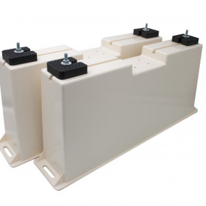 Suporti pompa de caldura din ABS, 350 KG, 2 buc / set