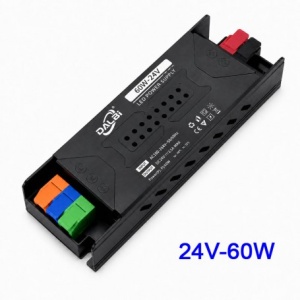 Sursa Alimentare LED 24V 60W 2.5A Slim cu Conectare Rapida Push-In - Img 4
