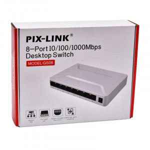 Switch gigabit 8 porturi 10/100/1000 Mbps Pix-Link - Img 3