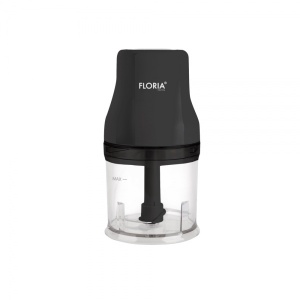 Tocator electric FLORIA ZLN3035 - 200W, bol 500ml, lame inox, design compact, negru