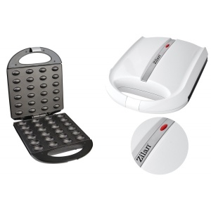 Aparat pentru Nuci Zilan ZLN2809 - 1600W, 24 jumatati simultan, placi neaderente, alb - Img 3