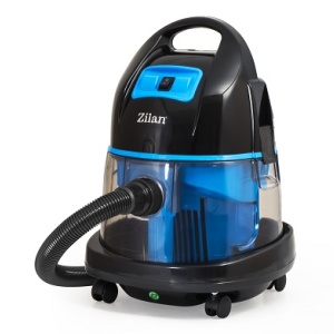 Aspirator ZILAN ZLN-8945 Albastru cu filtrare prin apa si uscata,2000W,
