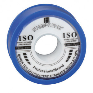 Banda teflon (PTFE) etansare instalatii apa 12mm x 12m