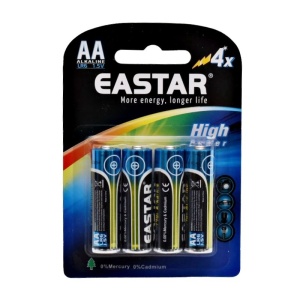 Baterie Eastar R6 - AA 1,5V Alcalina High Performance - 4 buc / set