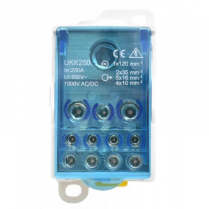 Bloc terminal de distributie 250A - UKK250