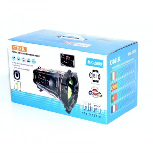 Boxa portabila MK-2009 cu Bluetooth, USB, card Micro SD si radio FM - Img 3