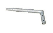 Brat pentru stalp iluminat, simplu 100cm