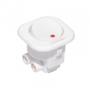 Buton alb patrat T120-A