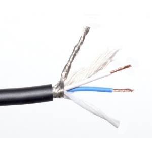 Cablu microfon stereo profesional 6mm, 100m / rola