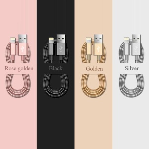 Cablu panzat USB tata - Micro USB cu led D8-32M - Img 3