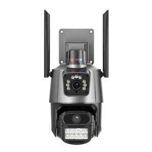 Cameră de Supraveghere WiFi Wireless, Audio Bidirecțional, Viziune Zi/Noapte, Detecție Umană, Stocare Cloud (model model zy-p11-jw-z10x2f-wifi)