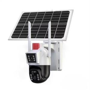 Cameră solară 2 în 1 cu vorbire bidirecțională,4G
