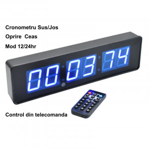 Ceas cu cronometru si telecomanda JH120
