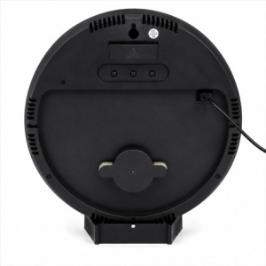 Ceas Digital LED Rotund 26cm Rosu-Verde cu Telecomanda, Temperatura si Umiditate 3813L - Img 5