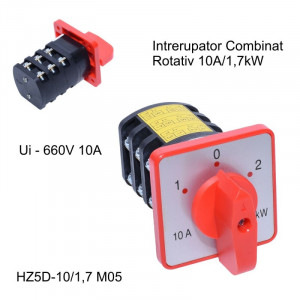 COMUTATOR ROTATIV 3 CAME 1-0-2 / 10A - M05/3 - Img 4