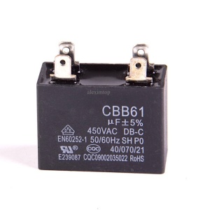 Condensator Dreptunghi Pornire Motor 4C 450V - 3uf