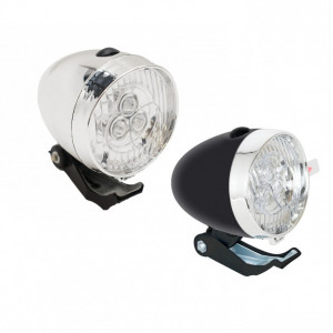 Far cu led si aspect clasic pentru bicicleta
