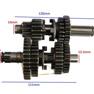 Grup pinioane cutie viteze ATV 110cc, 13.5mm - Img 3