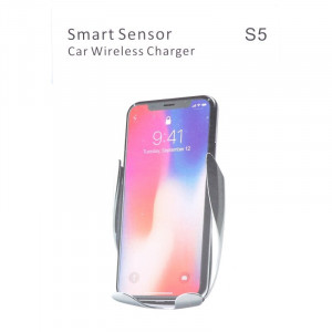 Incarcator Auto Wireless cu Suport Telefon / COD-S5 - Img 4