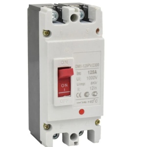 Intrerupator de circuit solar MCCB 2P-125A / 1000V DC