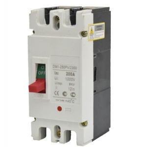 Intrerupator de circuit solar MCCB 2P-200A / 1000V DC - Img 3