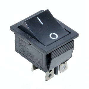 Intrerupator IRS lat negru KCD4 15A-250V