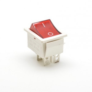 Intrerupator Irs Lat On-Of Alb 4 Contacte 220V-15A INT-22007A