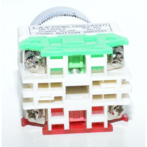 Intrerupator Push Motor LAY-7 Verde - Img 3