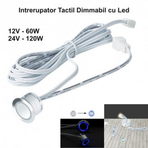 Intrerupator touch cu senzor pentru banda led 18 mm 12V-60W / 24V-120W - Img 5