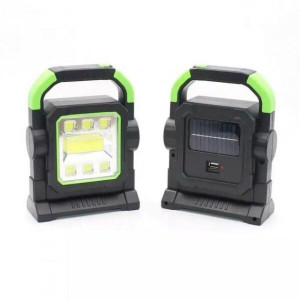 Lanternă LED de mână HC-7078 -D \ HC-7078 -C reîncărcabilă cu panou solar