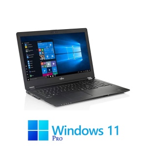 Laptop Fujitsu LIFEBOOK U759, Quad Core i7-8565U, 16GB, 256GB SSD, Win 11 Pro