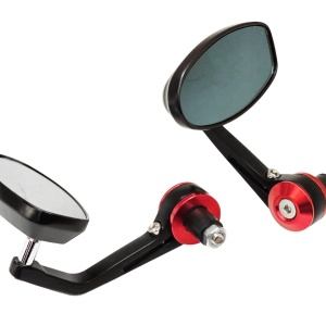Oglinzi moto scuter cu fixare la capatul ghidonului
