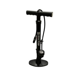 Pompa de umflat cu manometrul , negru
