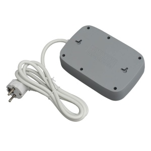 Prelungitor Multifunctional 3 prize - 2m cu 4 x USB 2,1A - PD si Intrerupator - Img 6