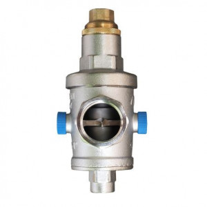 Reductor presiune apa din alama cu filet 3/4 reglaj presiune iesire 1 - 6 bar Pn 25 - Img 2