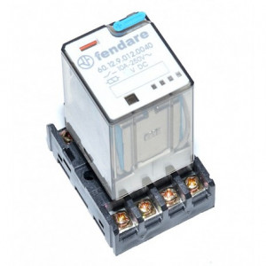 Releu Industrial 12V – DC / 8P Cu Soclu