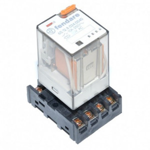 Releu Industrial 24V – AC / 11P Cu Soclu