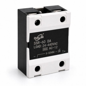Releu Static SSR-60 DA 60A 24-440V AC Control 3-32V DC