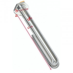 Rezistenta Nichelata 3000W cu Filet si Teaca Termostat - Img 3